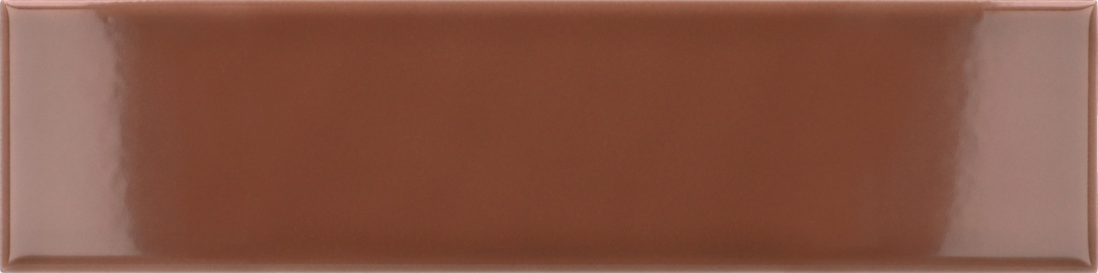 Equipe Costa Nova Terra Gloss 5 x 20 cm - płytka ceramiczna ścienna 28450, brązowy