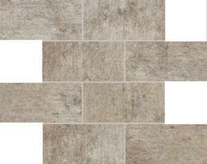 Rex Ceramiche La Roche Di Rex Grey Smooth Muretto 747797 30 x 30 cm - płytki gresowe dekoarcyjne
