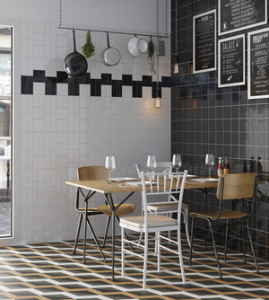 Equipe Country Blanco płytki ceramiczne 6,5 x 20 cm 21552, biały mat