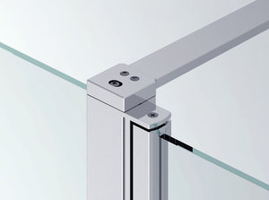 Sanswiss element ruchomy 180° 40x150 cm, szkło Master Carré, profile srebrny połysk BTVK304005030
