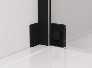 Sanswiss wolnostojąca ścianka stała z profilem przyściennym 70-90x0-200 cm, szkło Shade, profile GOLD LINE CAT4SM11268