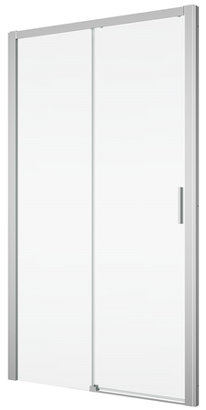 Sanswiss drzwi jednoczęściowe ze ścianką stałą w linii 100x200 cm, szkło Durlux 200, profile biały TLS2D1000422