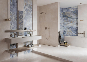 Cerrad + La Mania Modern Concrete Ivory 80 x 80 cm - płytki gresowe Lappato Silky Crystal