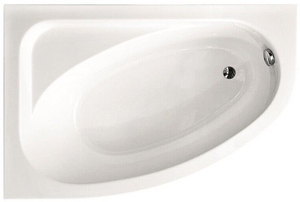 Besco Cornea Comfort wanna asymetryczna lewa 140 x 80 cm, biała #WAC-140-NL