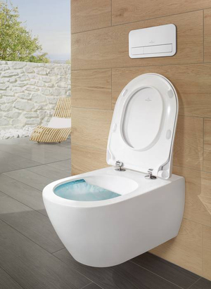 Villeroy&Boch Subway 2.0 miska WC wisząca 56x37 cm bezrantowa + deska wolnoopadająca slim 5614R201